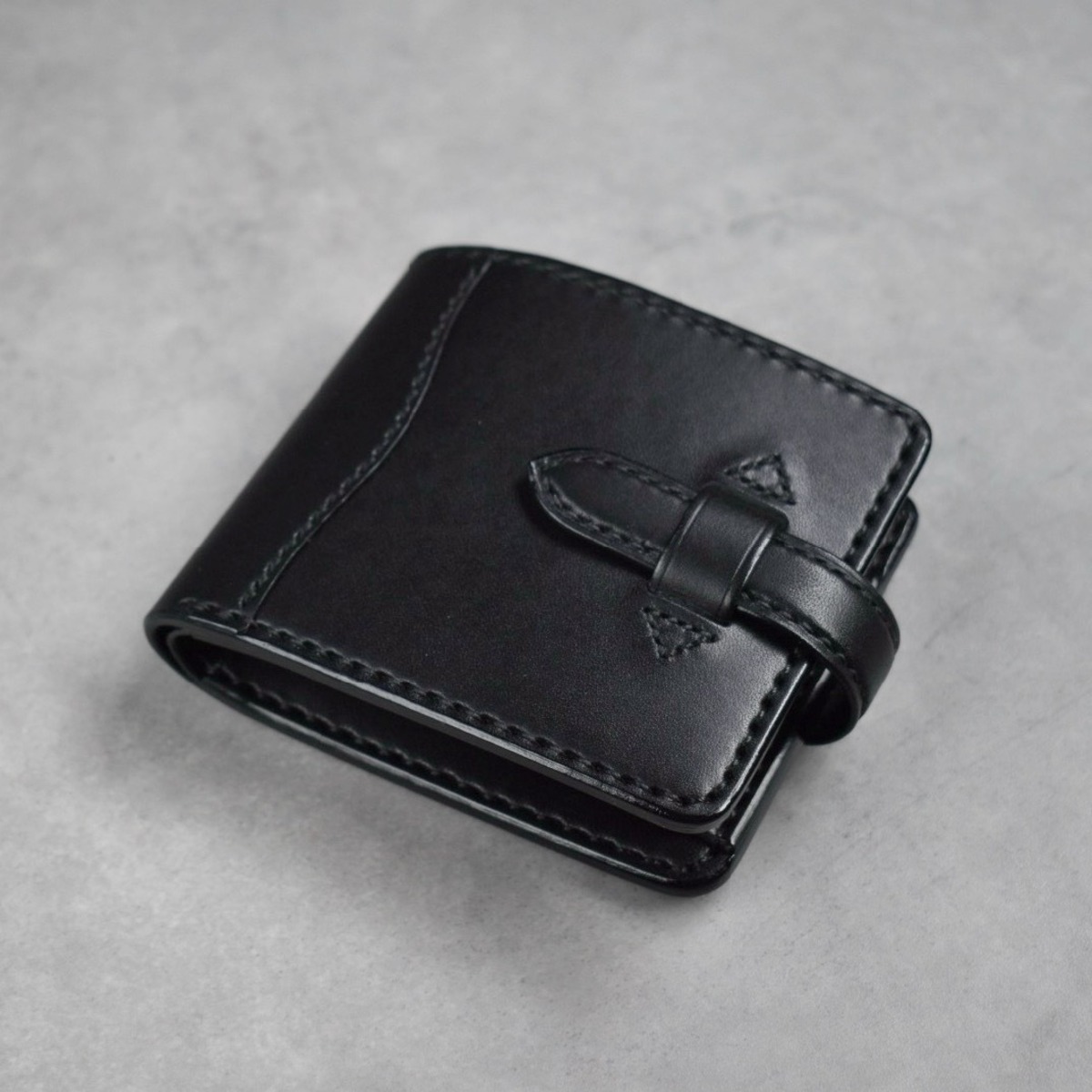 Turwork Wallet Butterfly half wallet【BL TYPE black×black】 | COOTAR