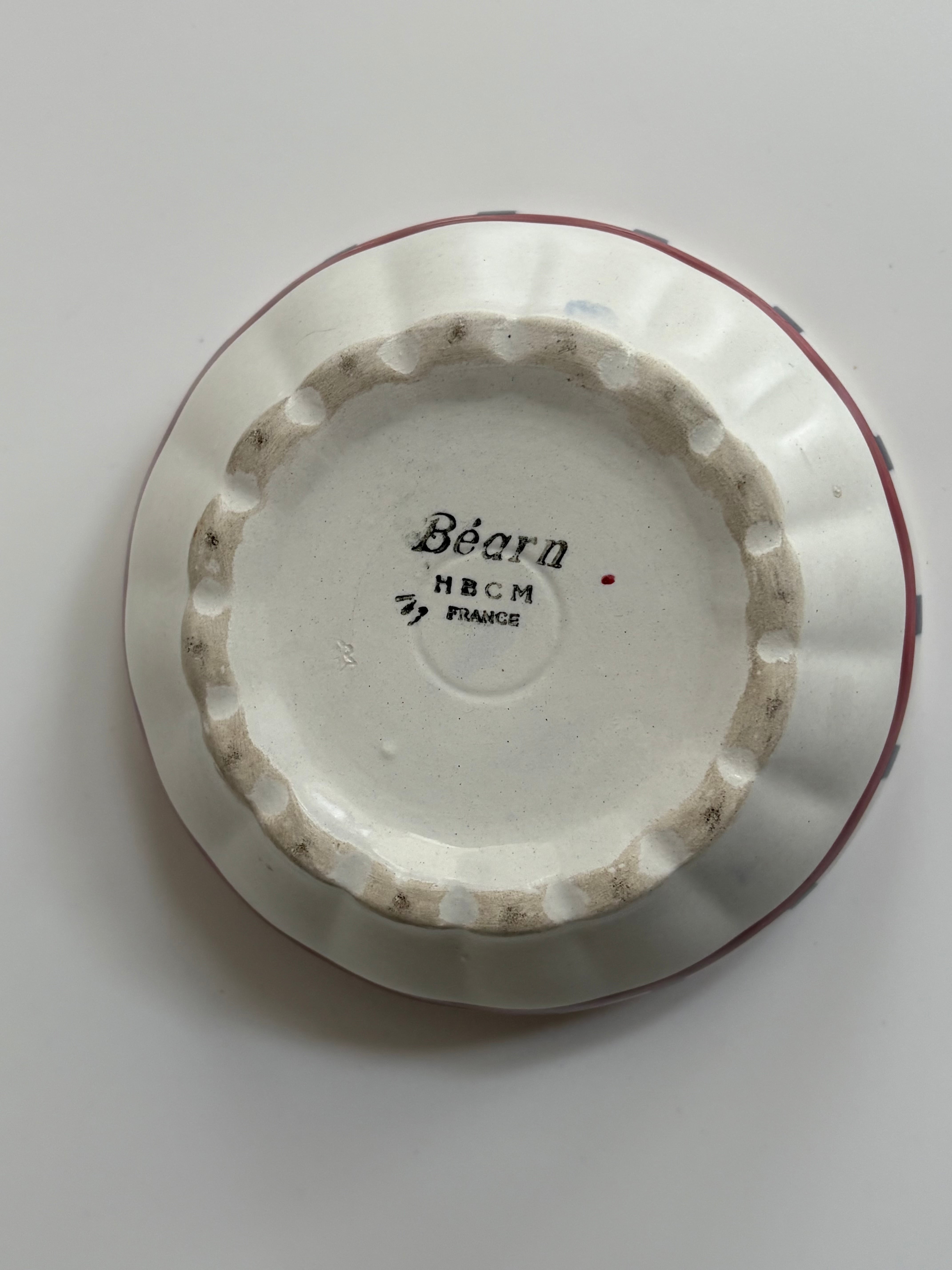 クレイユモントロー Béarn（ベアン）バスク柄スモールボウル（小ぶりな