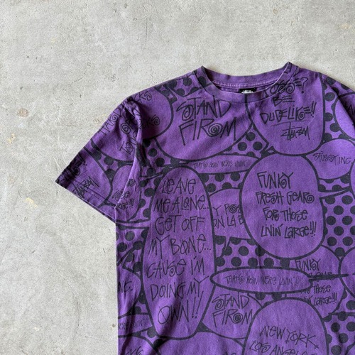 STUSSY / 00's shawn font design T-shirt size L