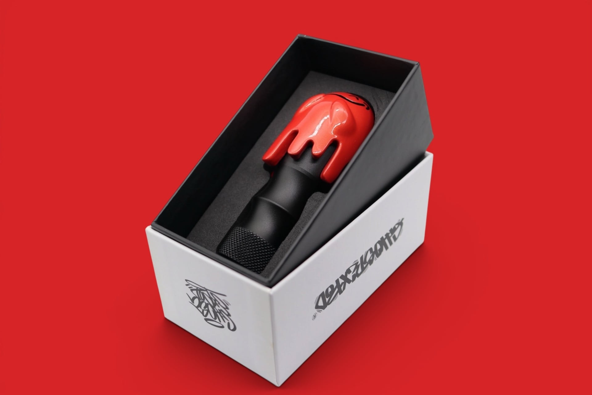 dripおばけｼﾌﾄﾉﾌﾞ(RED)ｼﾙﾊﾞｰﾊﾟｰﾙ入り | GHOST EXPOD