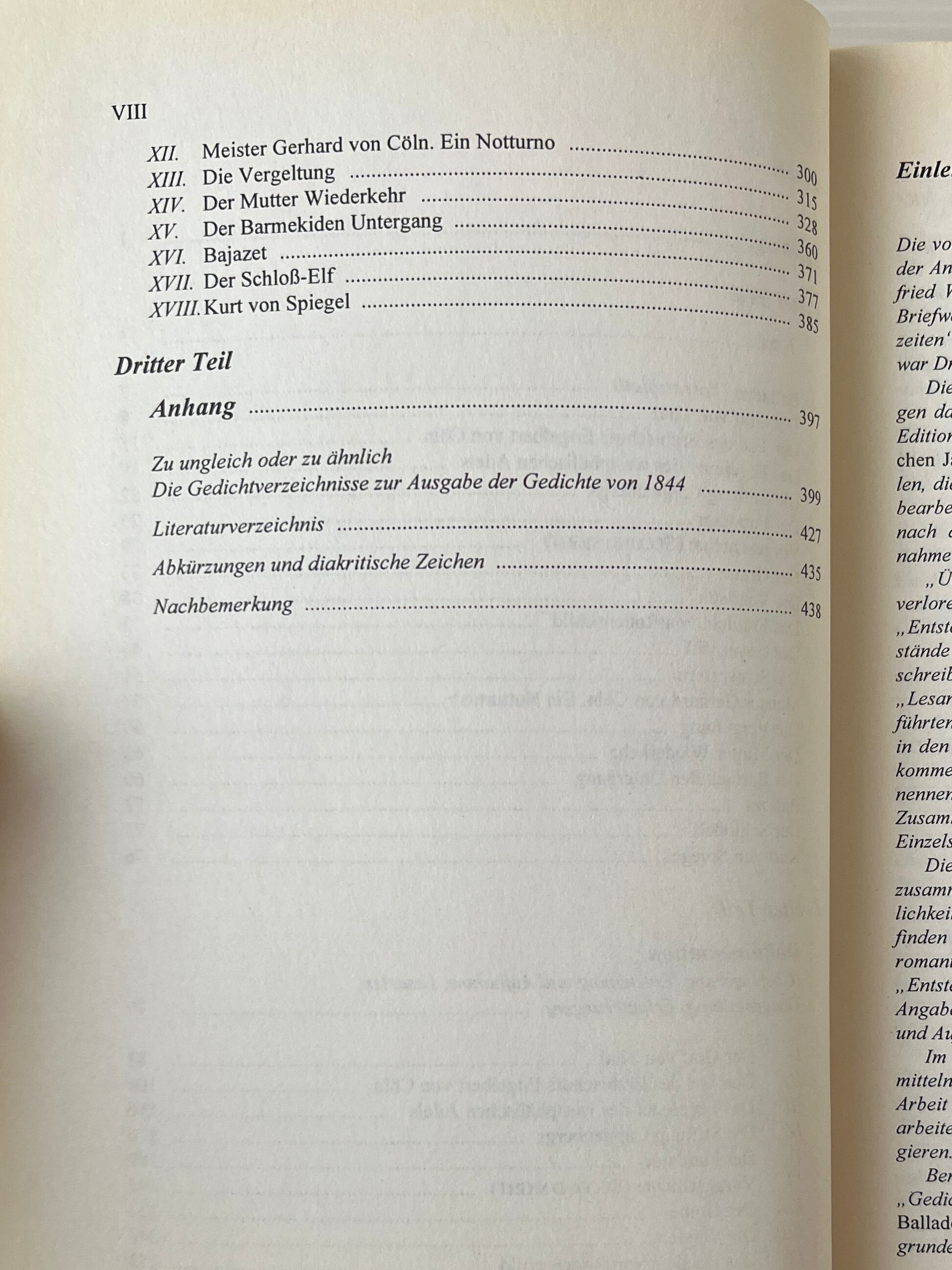 Anette von Droste-Hülshoff. Die Balladen Text/Dokumentation / Thomas F. Schneider / Universitätsverlag rasch Osnabrück