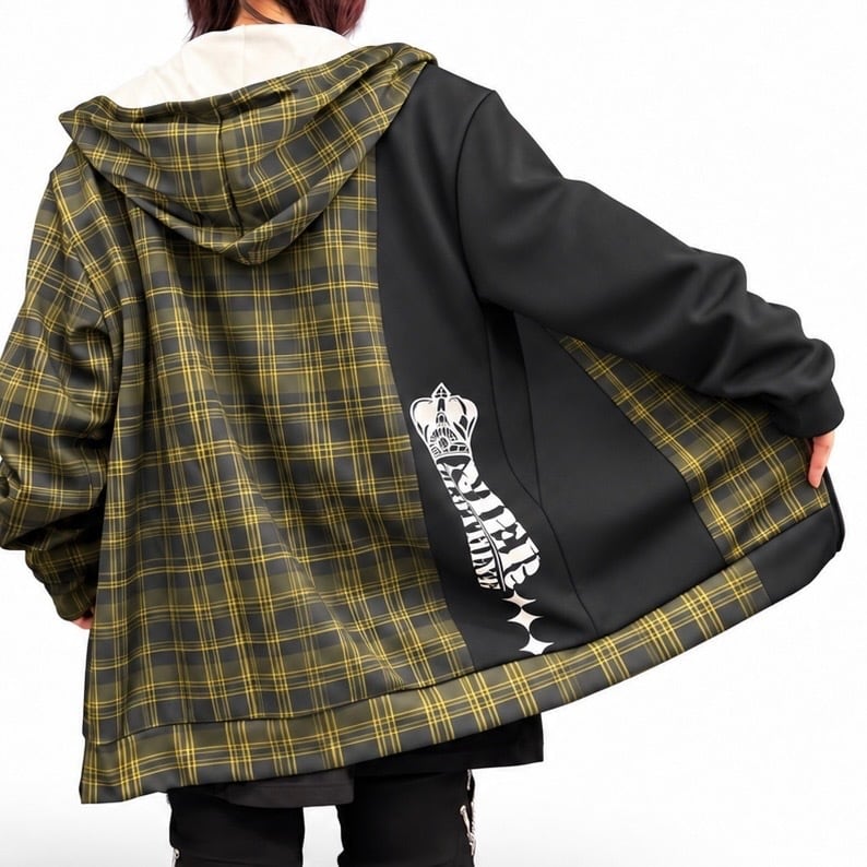 ゾロ目の日限定ばら撒きプレゼント》ASYMMETRY CHECK CROWN ZIP PARKA
