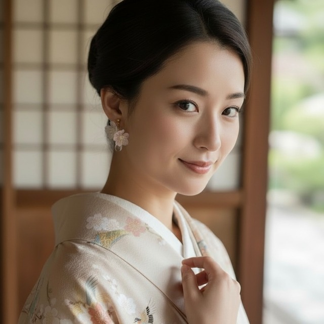 きせきの桜　 耳飾り