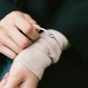 emotional accessory カレンシルバー バングル #1