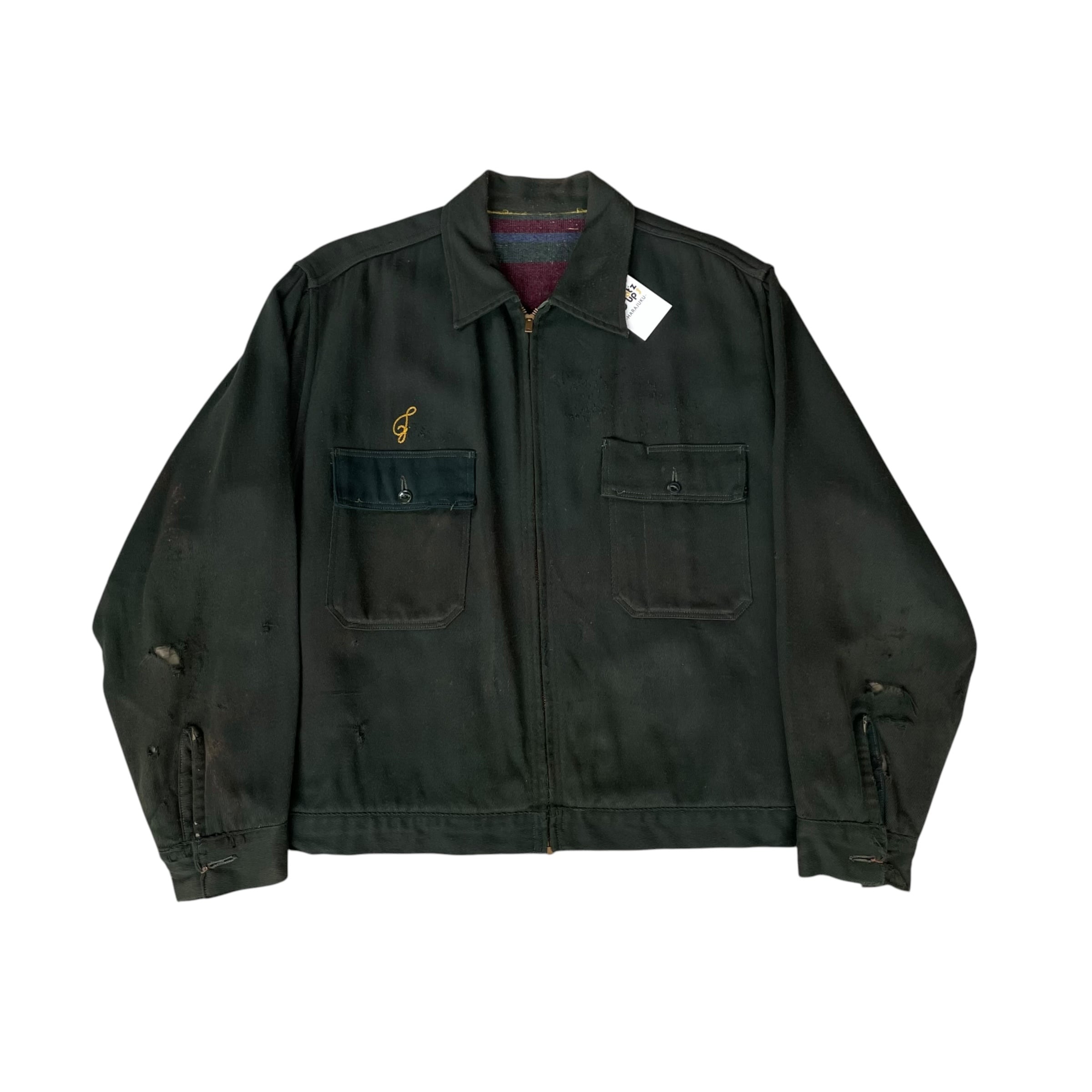 Big Size!! 60s Wipcord work jacket