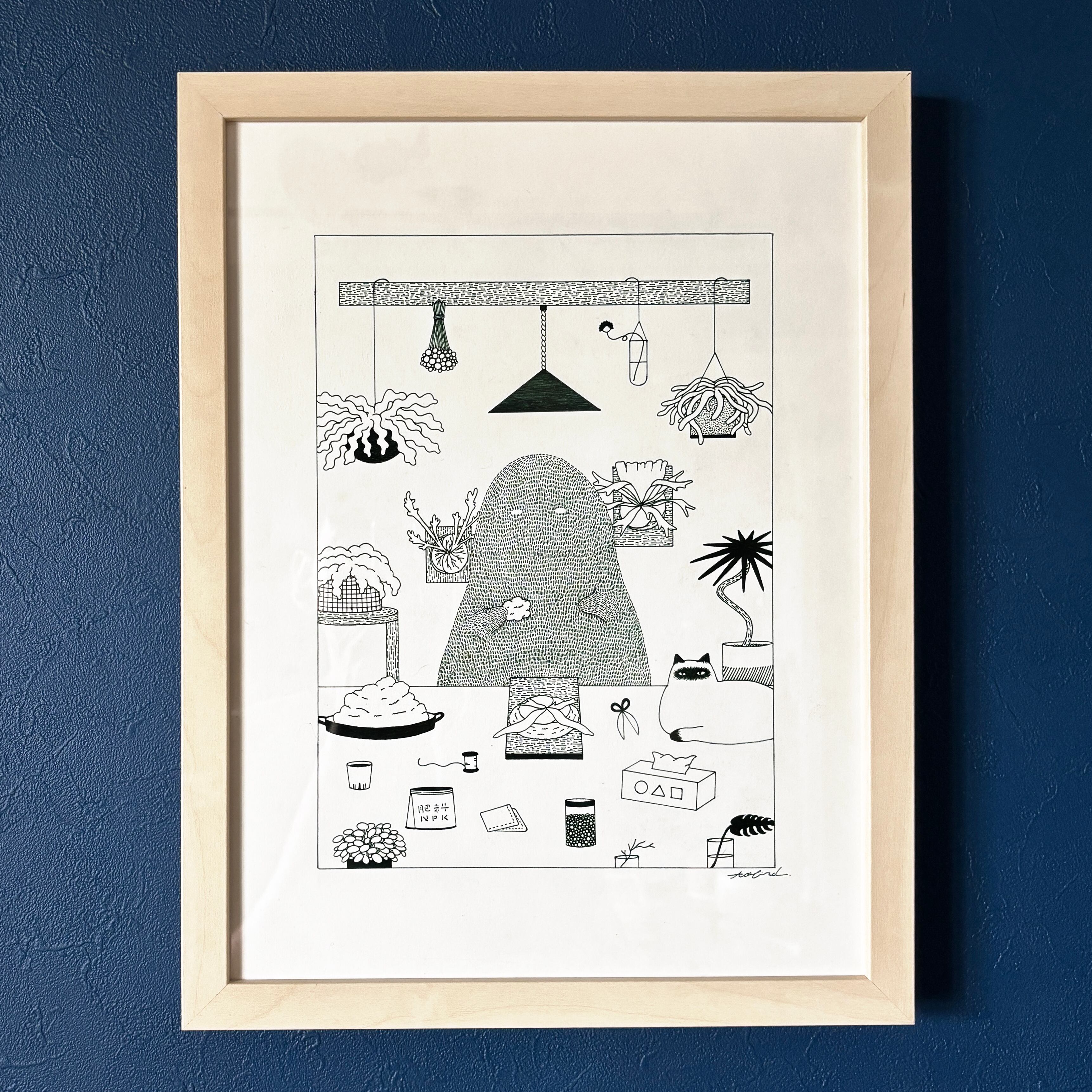 イラスト原画 / original ilustration | greenis shop