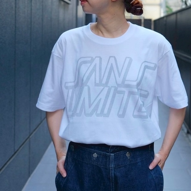 Sans limite(サンリミット) / 期中第二弾リフレクターT -white-(S2402202)