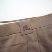 Burberry two tuck long pants