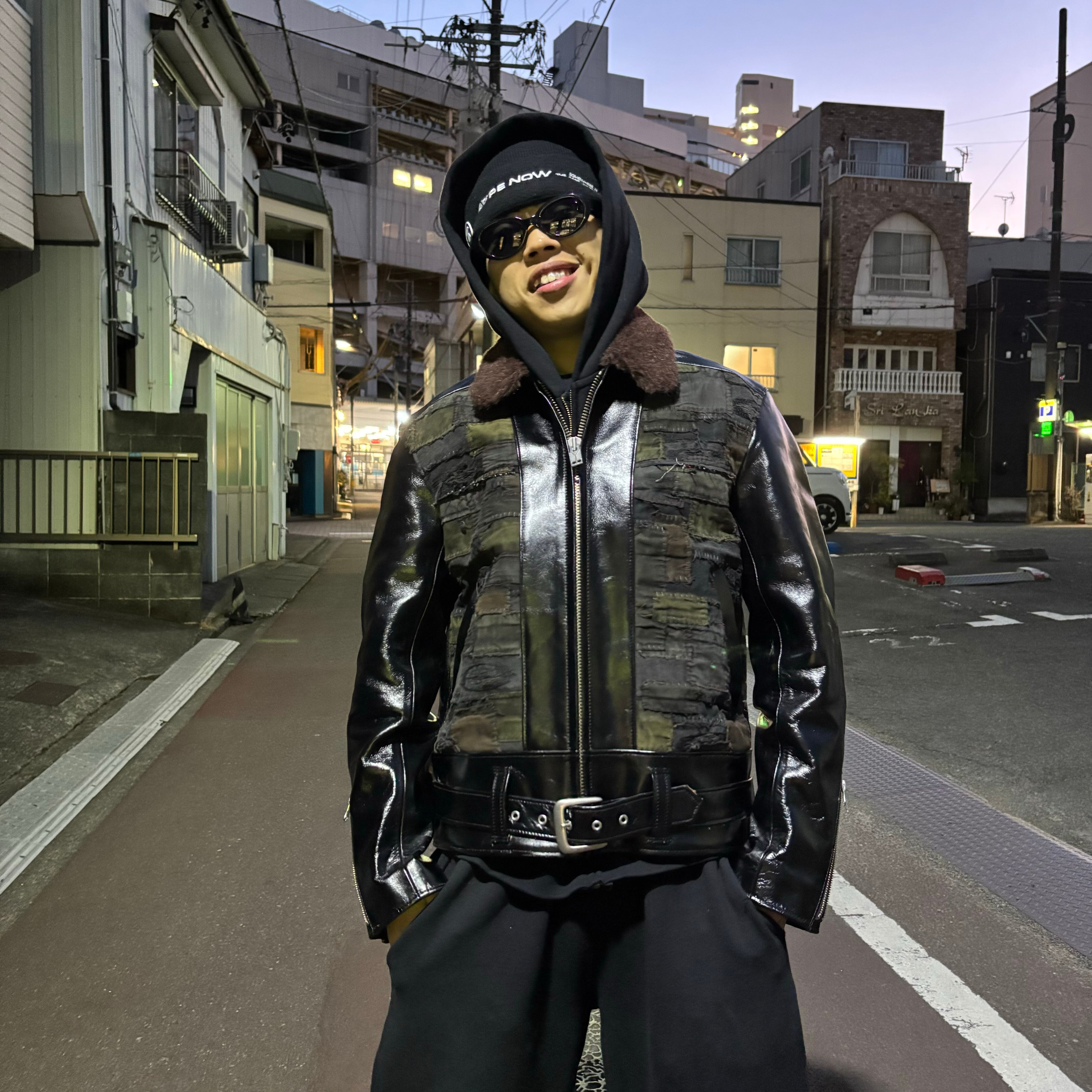 blackmeans 945-78TJ387-1 (BLACK×BLACK) | HEIGHTS Online Store