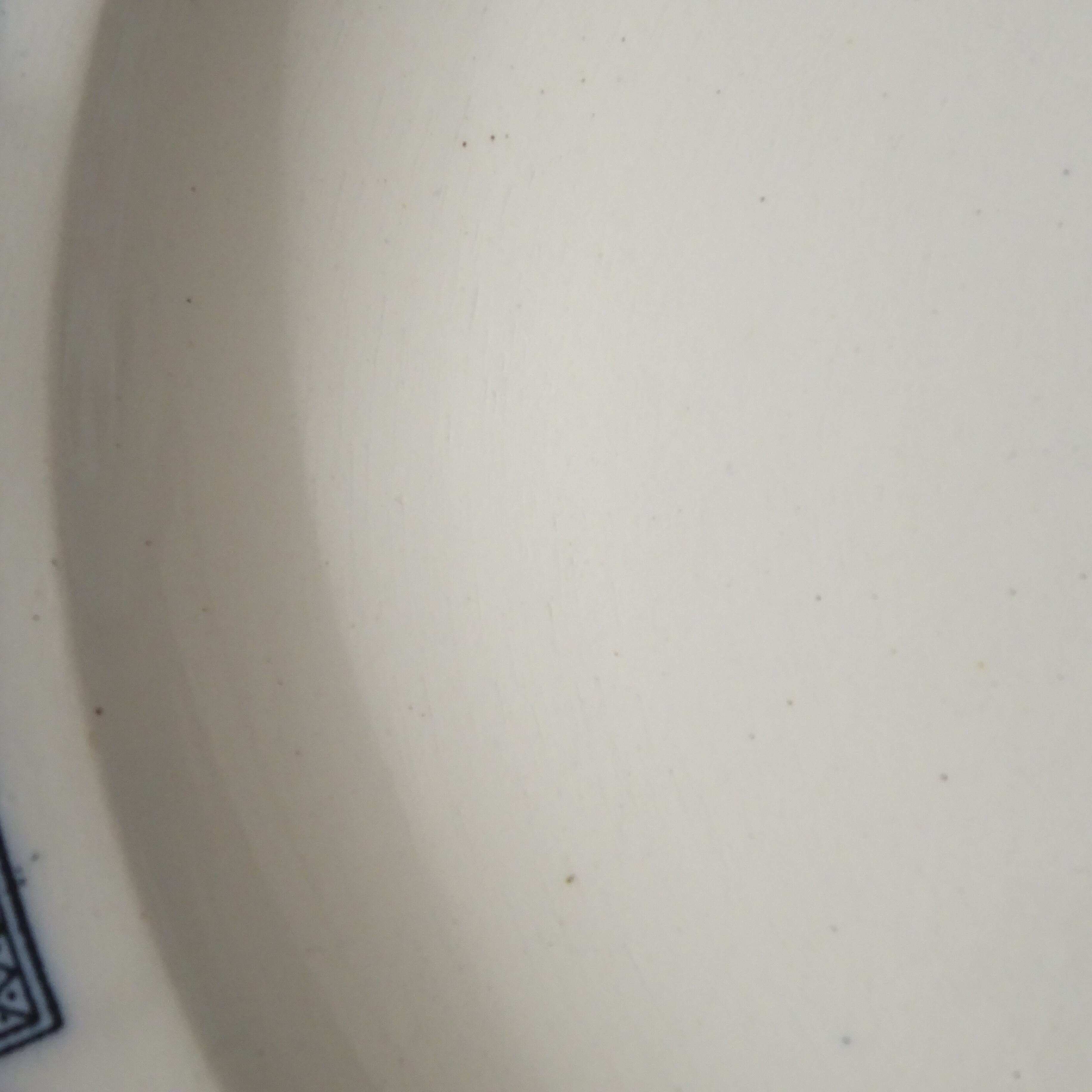 【 Épuisé 】ST AMAND ET HAMAGE NORD  modèle《MÉDAILLON》Assiette plate (B)