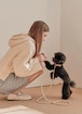 即納【stroll】Rope Leash Classic (Beige)