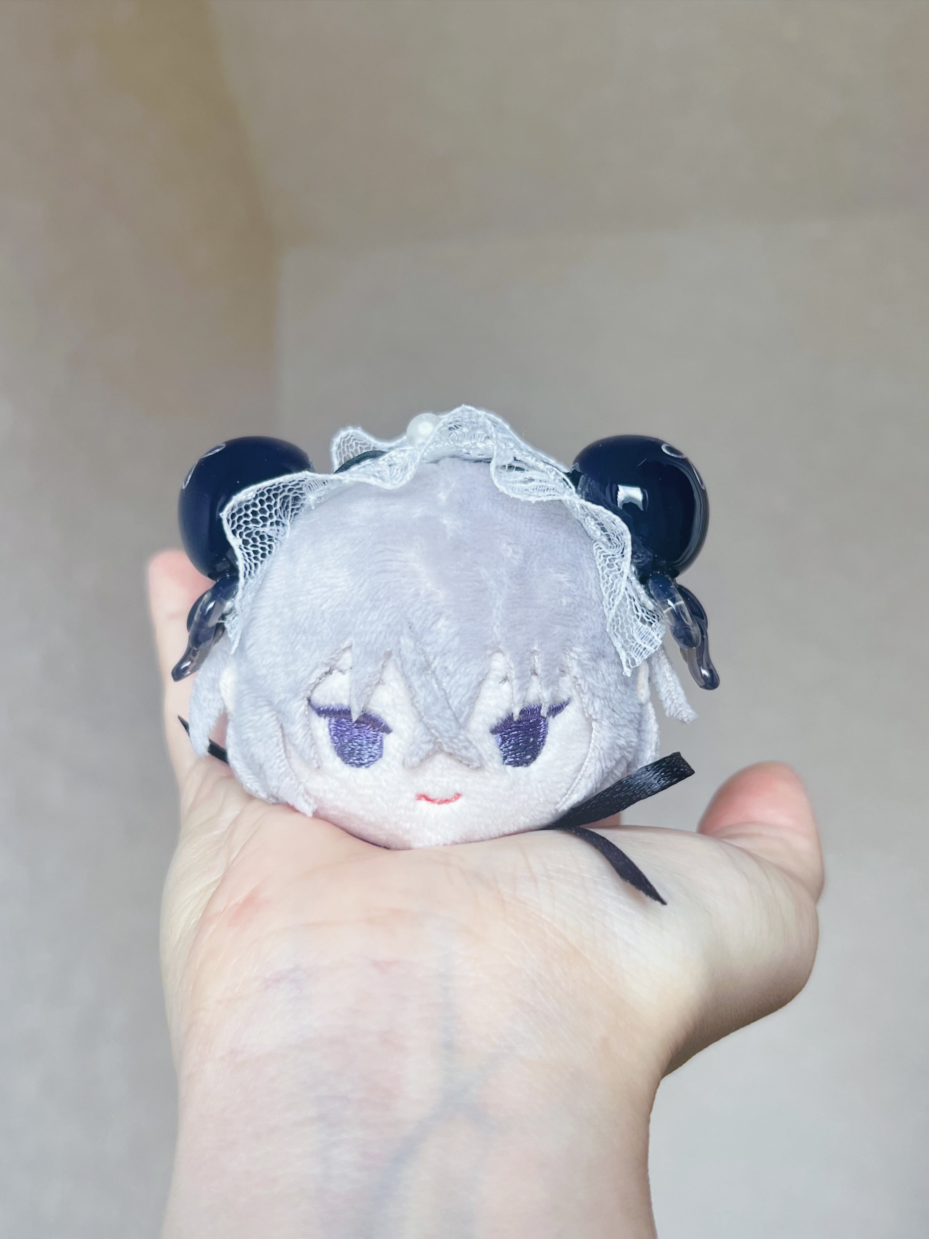 ⭐︎新品未使用⭐︎リリコラム ツノカチュ 透明ブルー ririco:ramu