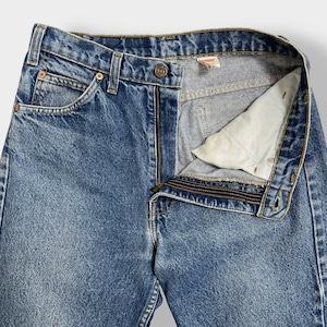 【LEVI'S】USA製 メキシコ生産 505 デニム ジーンズ ジーパン W32 L32 オレンジタブ サークルR リーバイス us古着