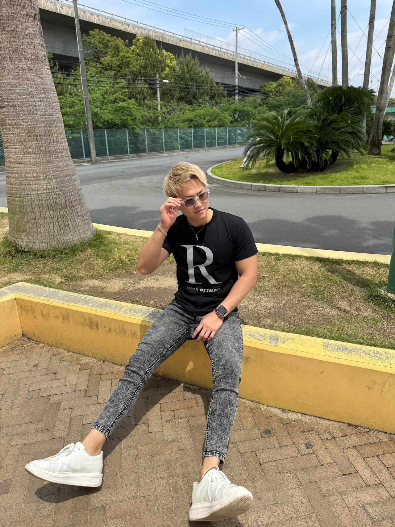 REYES リフレクターSHIRT