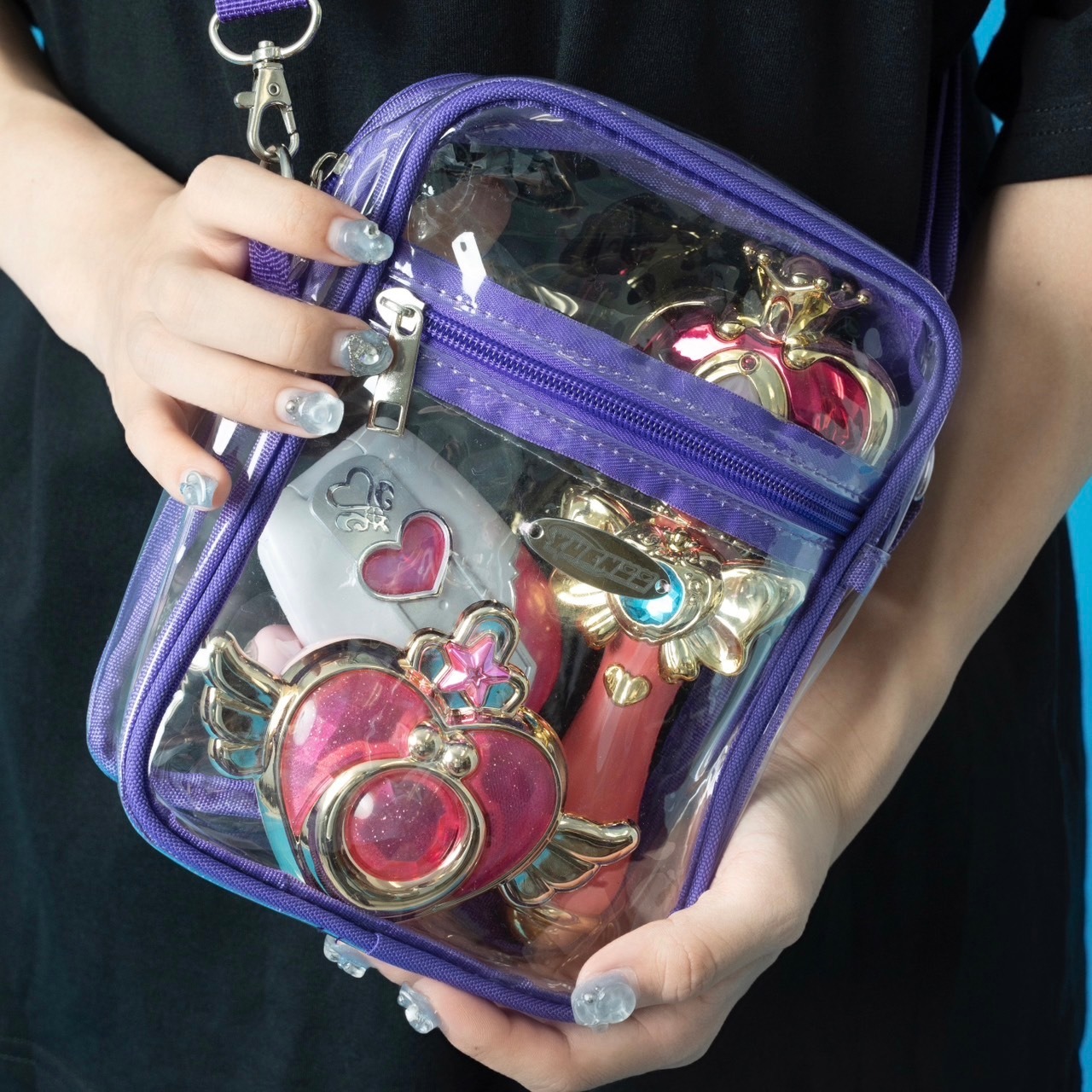 ∴ clear one's mind bag / purple