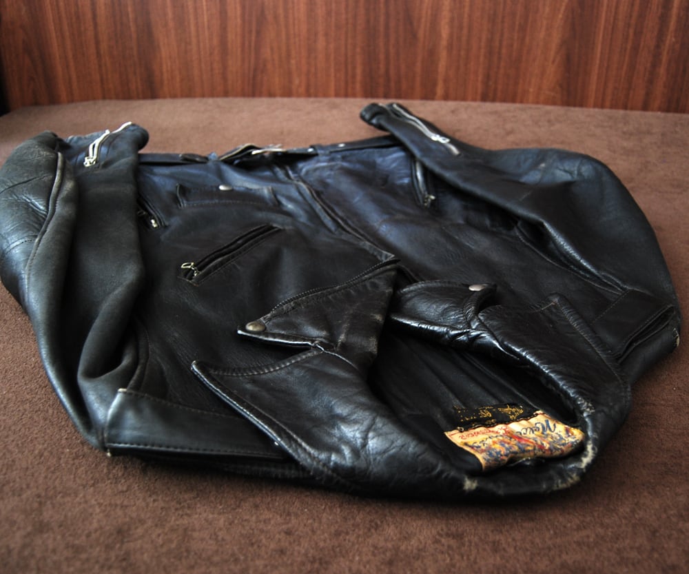 50s〜vintage NELCO BUILT レザーダブルライダースジャケット 40s Nelco Built Wライダース 36 | SECOND TIME GLORY | ヴィンテージ
