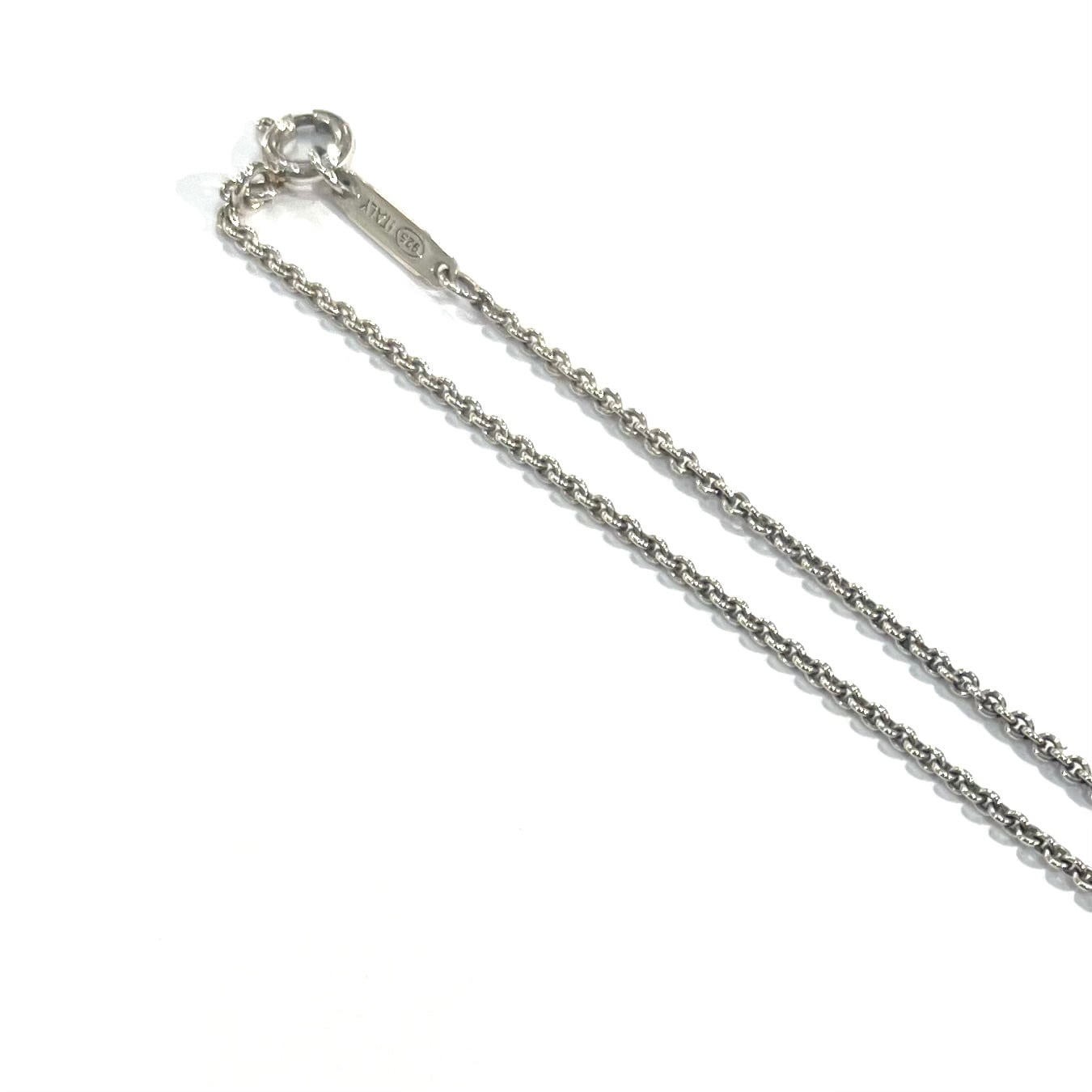 TIFFANY&CO.】2505 T&COティファニータグスクエアプレート ネックレス