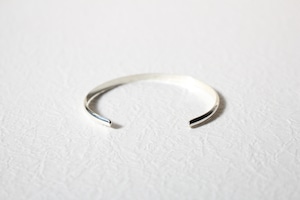 "receiving mode" simple bangle【silver】L