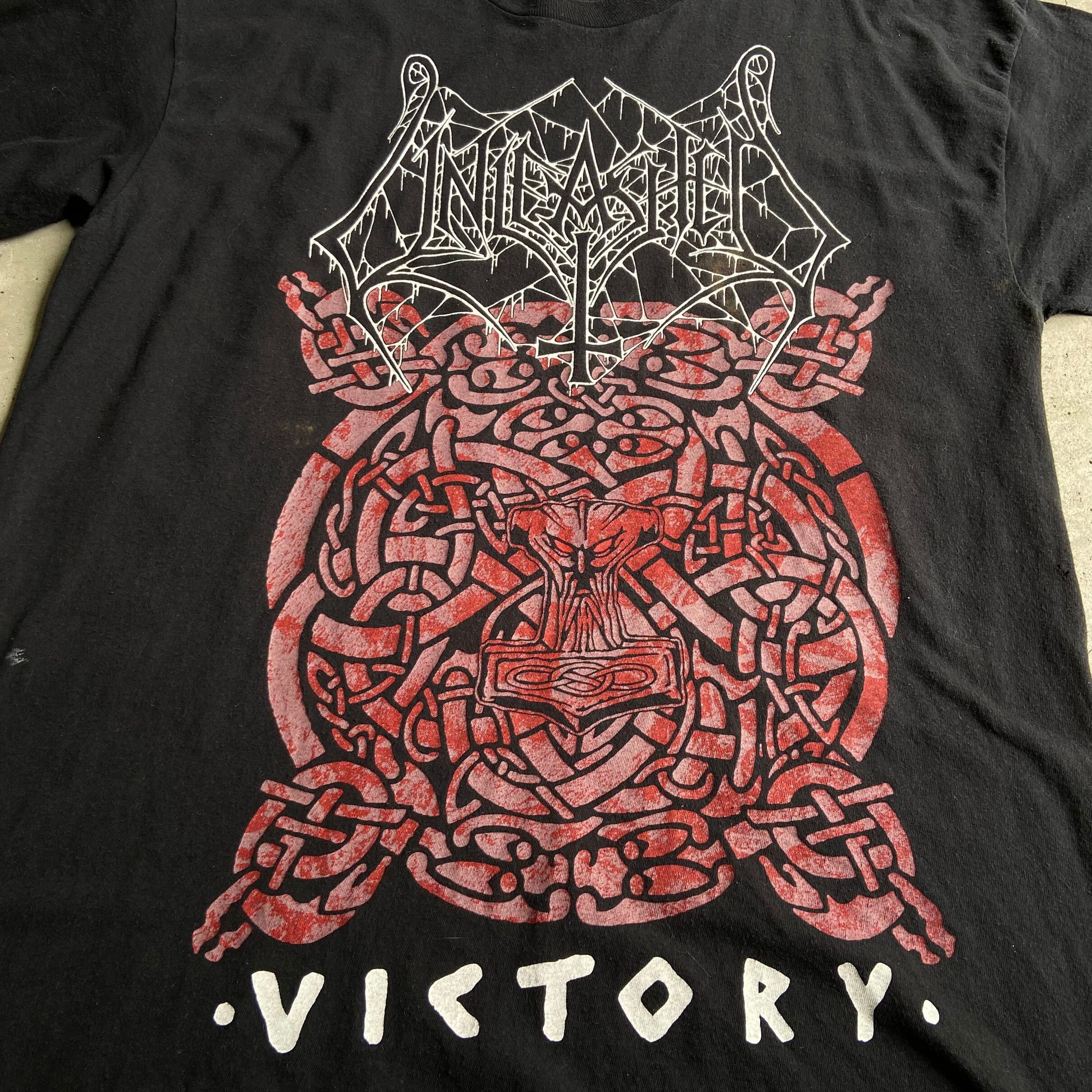 90年代 ヴィクトリー VICTORY デスメタル ツアー 1995 バンドTシャツ