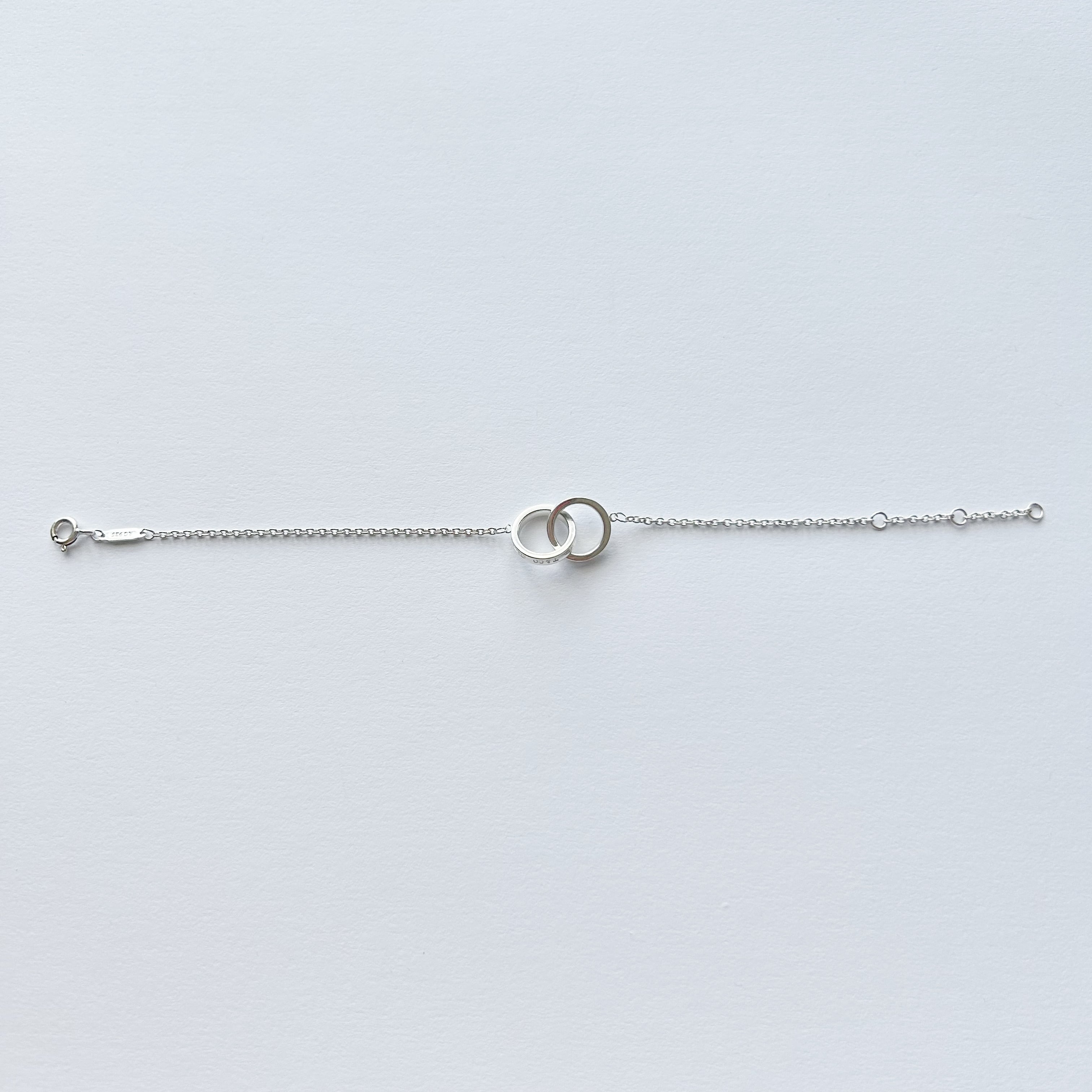 TB7134】Tiffany&Co. 1837 nterlocking circle bracelet/ティファニー