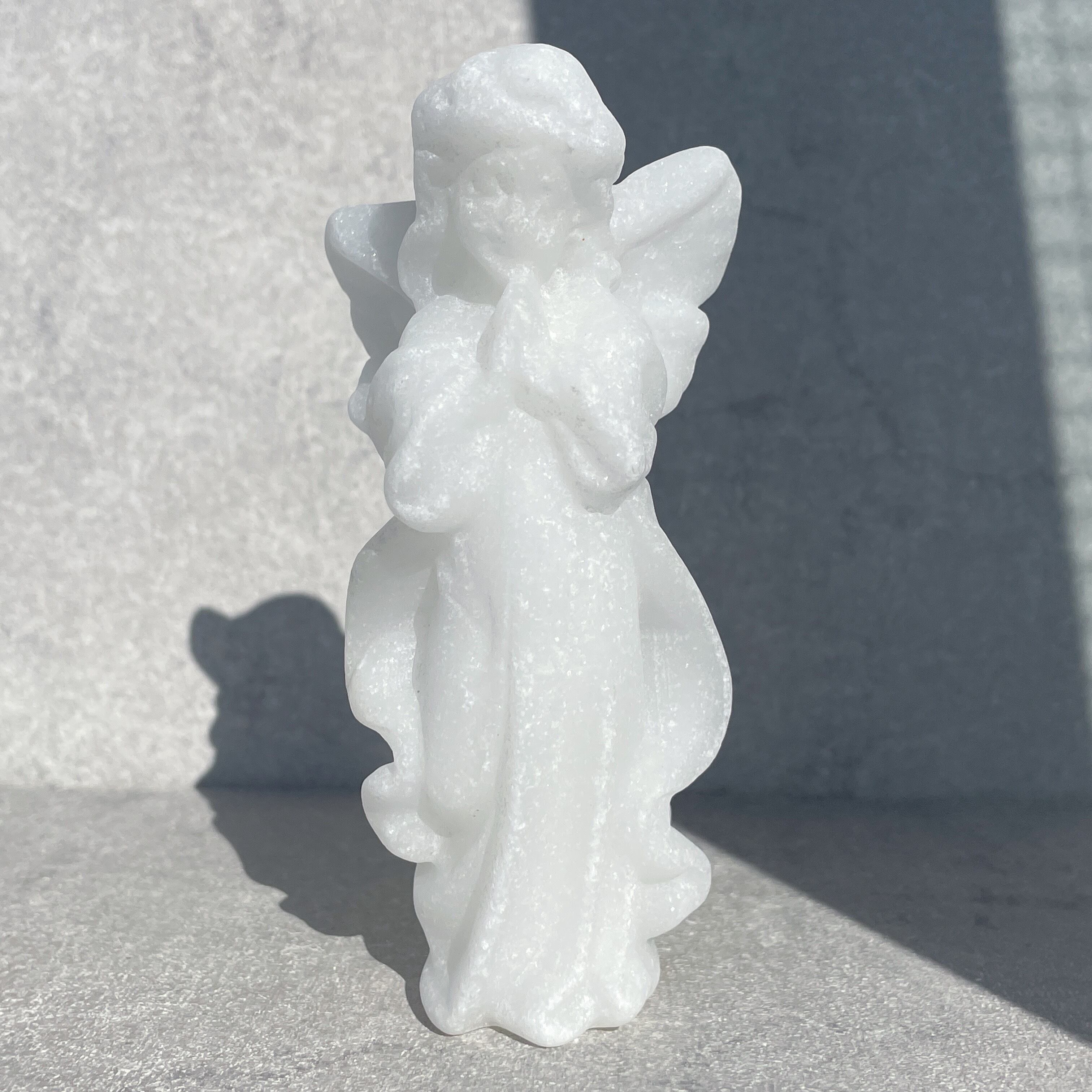 白翡翠 Jade Angel❶天然石 白翡翠 Jade Angel❶天然石 翡翠のスイートエンジェル12◇ White Jade