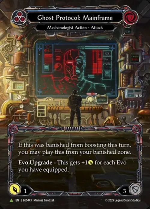 LGS443【EN】『CF』【Mechanologist】Ghost Protocol: Mainframe 画像