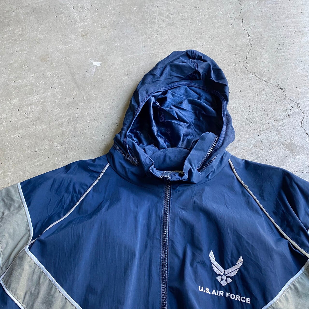 SKILCRAFT 米軍実品 U.S.AIR FORCE PTU ミリタリー ナイロンジャケット 