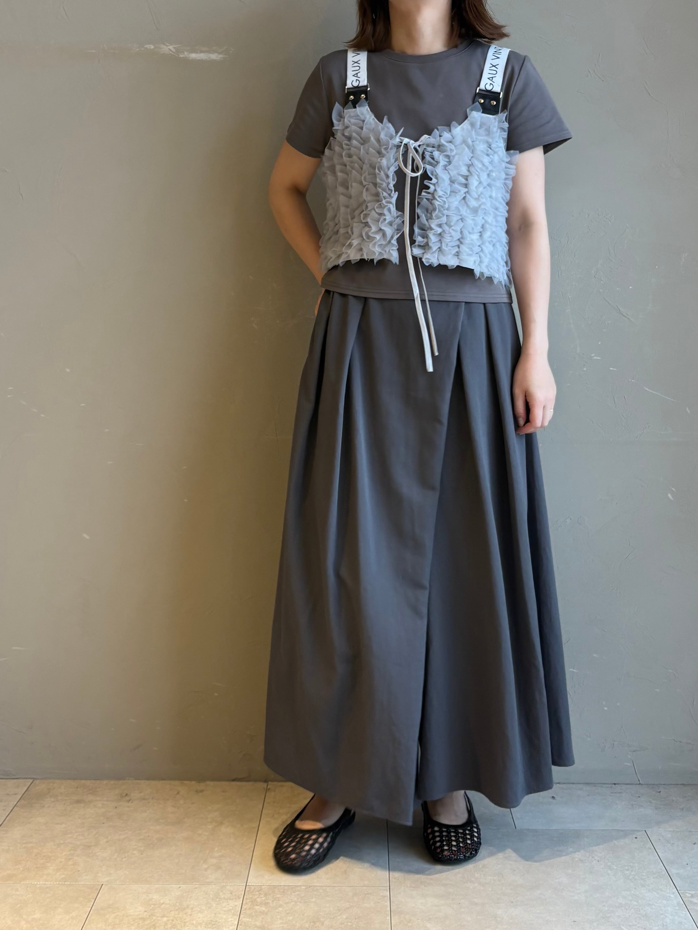MARGAUX VINTAGE 】フリルビスチェ | valance 福井｜レディース