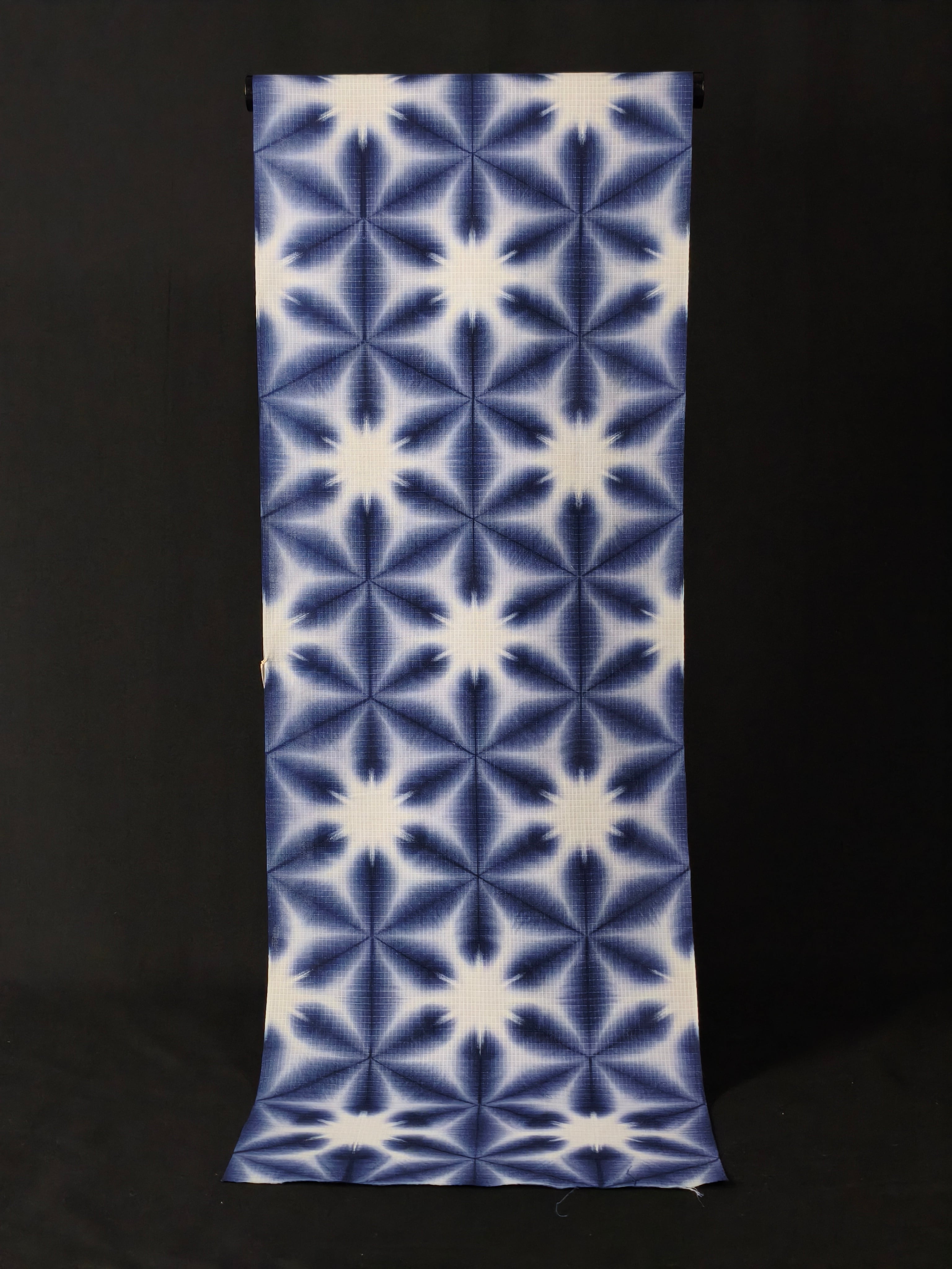 浴衣｜雪花絞り｜有松鳴海絞り | やまぶん呉服店