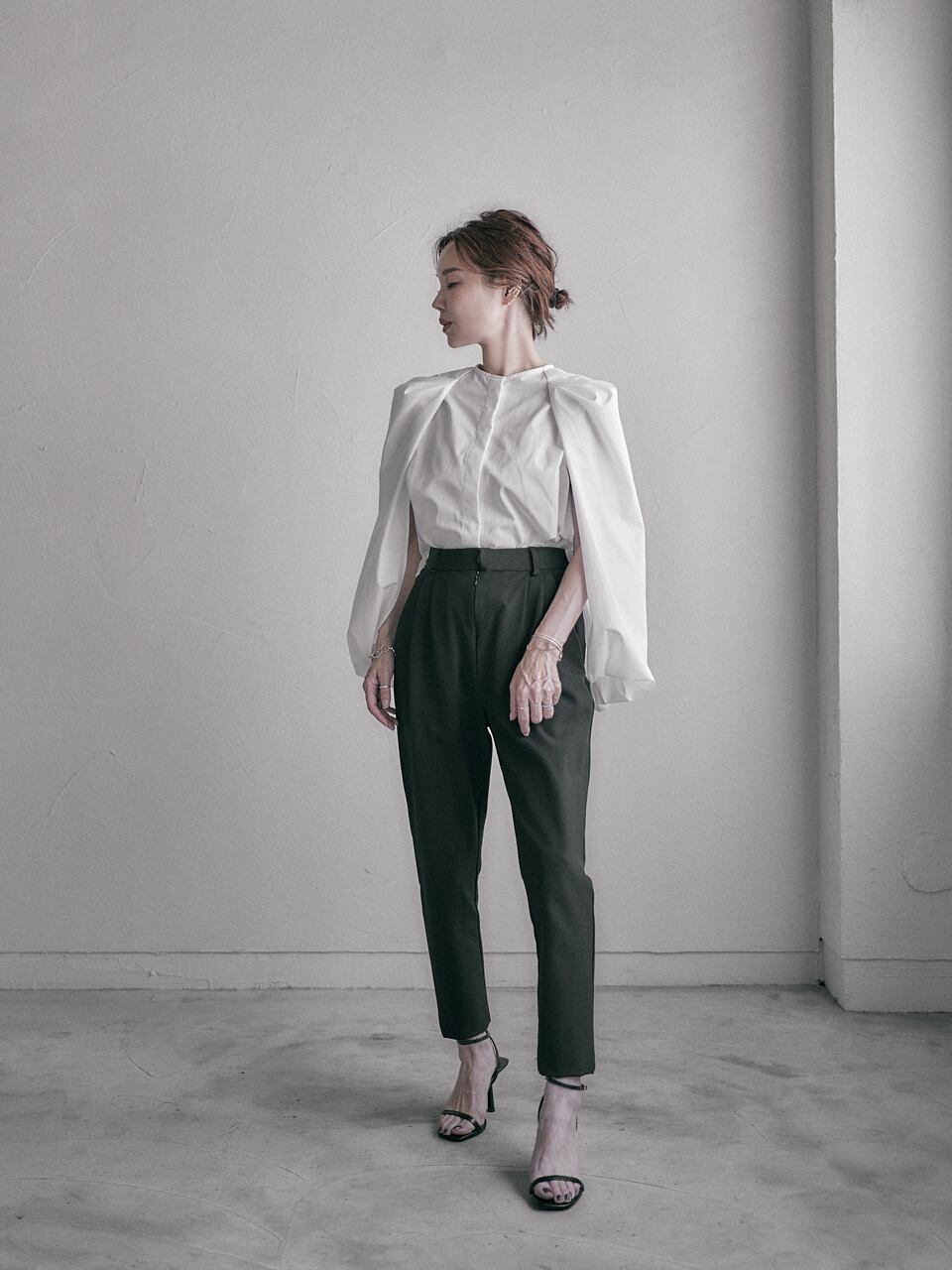 再販!!】Stella cape blouse ステラ・ケープ・ブラウス ☆決済から1 