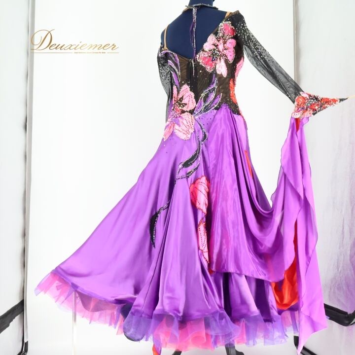 社交ダンス 衣装 スタンダードドレス スタンダード ドレス ワンピース