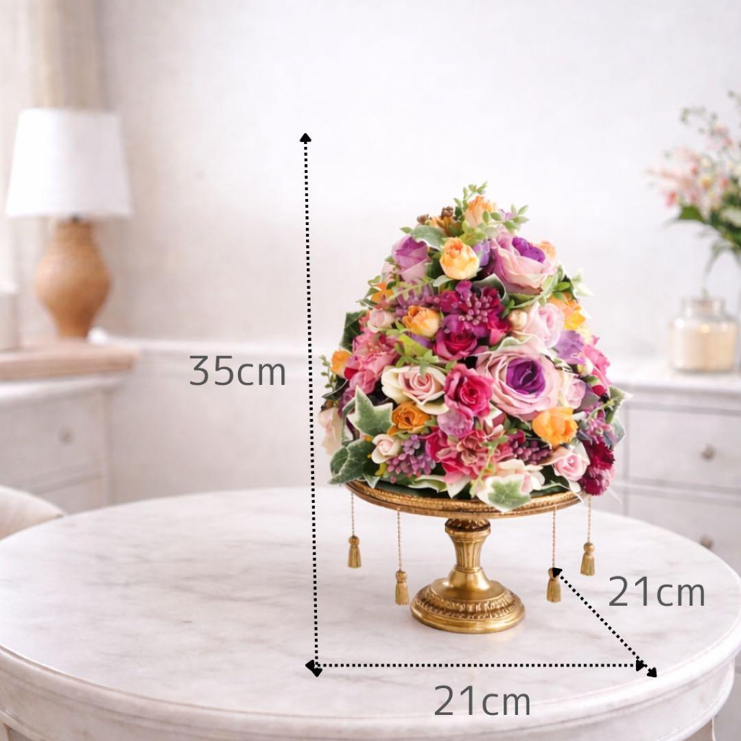 祝福の日に咲く森の花｜高級フラワーアレンジメント｜光触媒フラワー