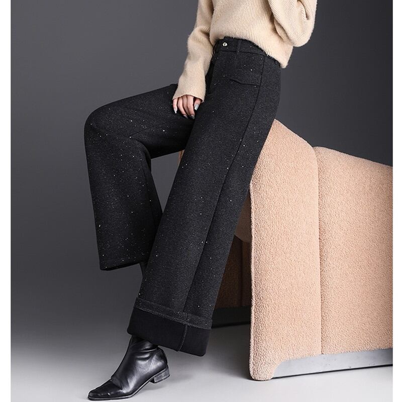 タックワイドスラックスパンツ Me1684