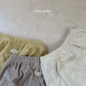 韓国子供服 / mimimarket / 26Autumn / テリージョガーパンツ / 秋服 *S~L *