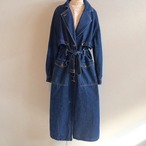 denim trench coat