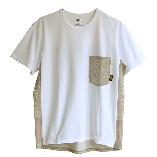 BANDANA T-SHIRT SAND BEIGE