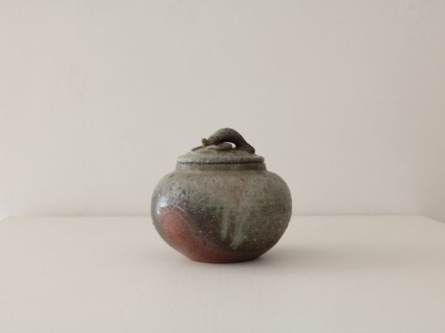 八塊柴窯工房　富足罐