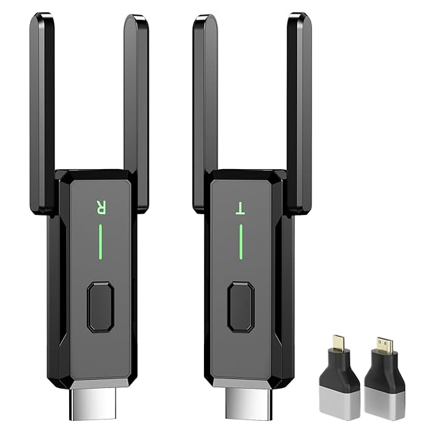 2025年新登場」Tongtion ワイヤレス hdmi 送受信機 セット hdmi 無線化
