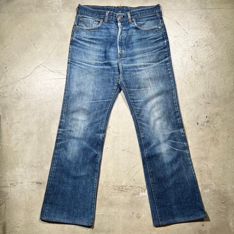 70's Levi's リーバイス 517 66前期 ブーツカットデニム 極上色落ち 鬼