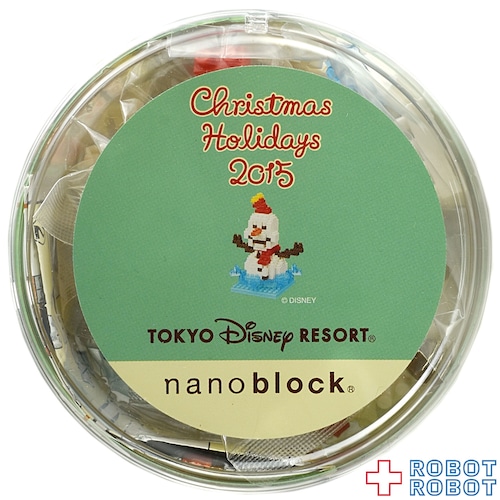 東京ディズニーリゾート ナノブロック クリスマスホリデー 2015 オラフ