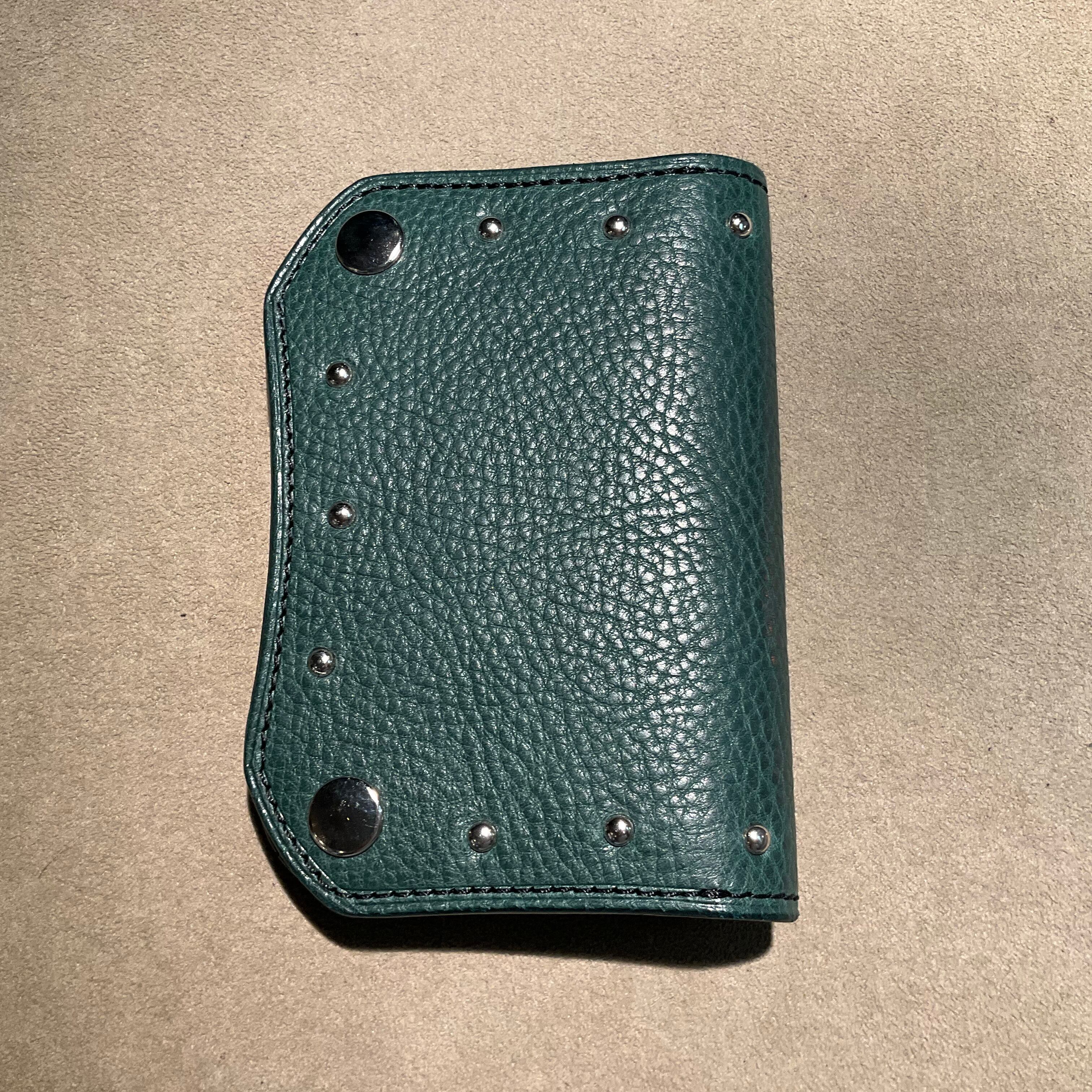 グルーバーレザー ショートトラッカー スタッズ入り Groover Leather グルーバーレザー short trackerwallet ショート