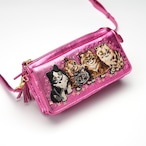 お財布ポシェット Louis Wain Kittens（Pink）