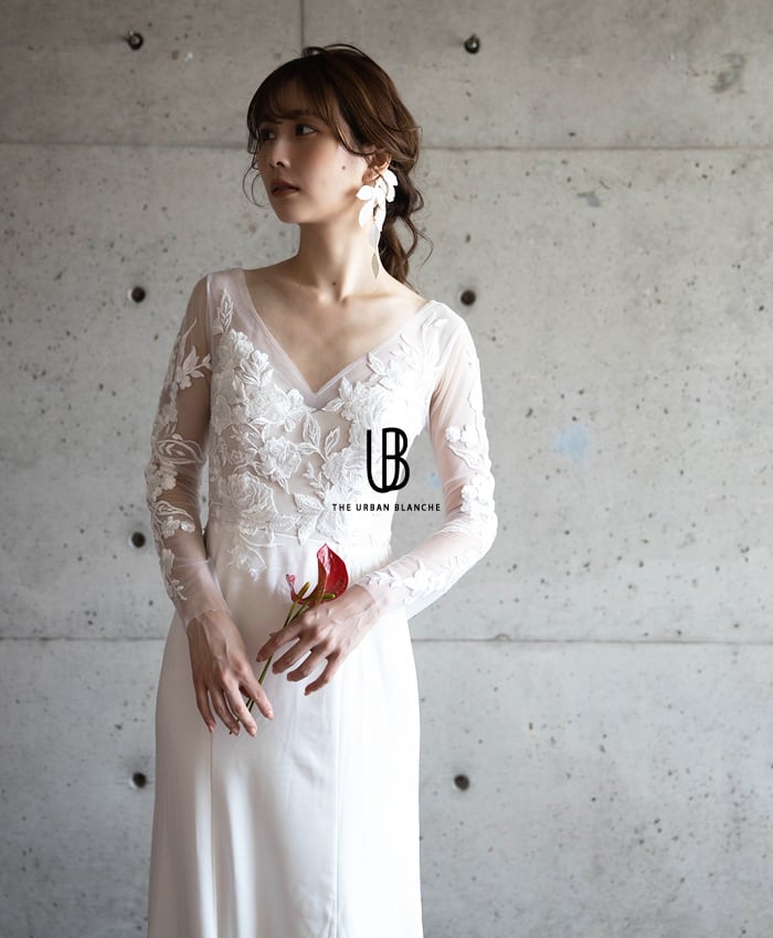 NEW】【THE URBAN BLANCHE ORIGINAL 】 ウエディングドレス 結婚 NEW】【THE URBAN BLANCHE ORIGINAL 】 ウエディングドレス 結婚