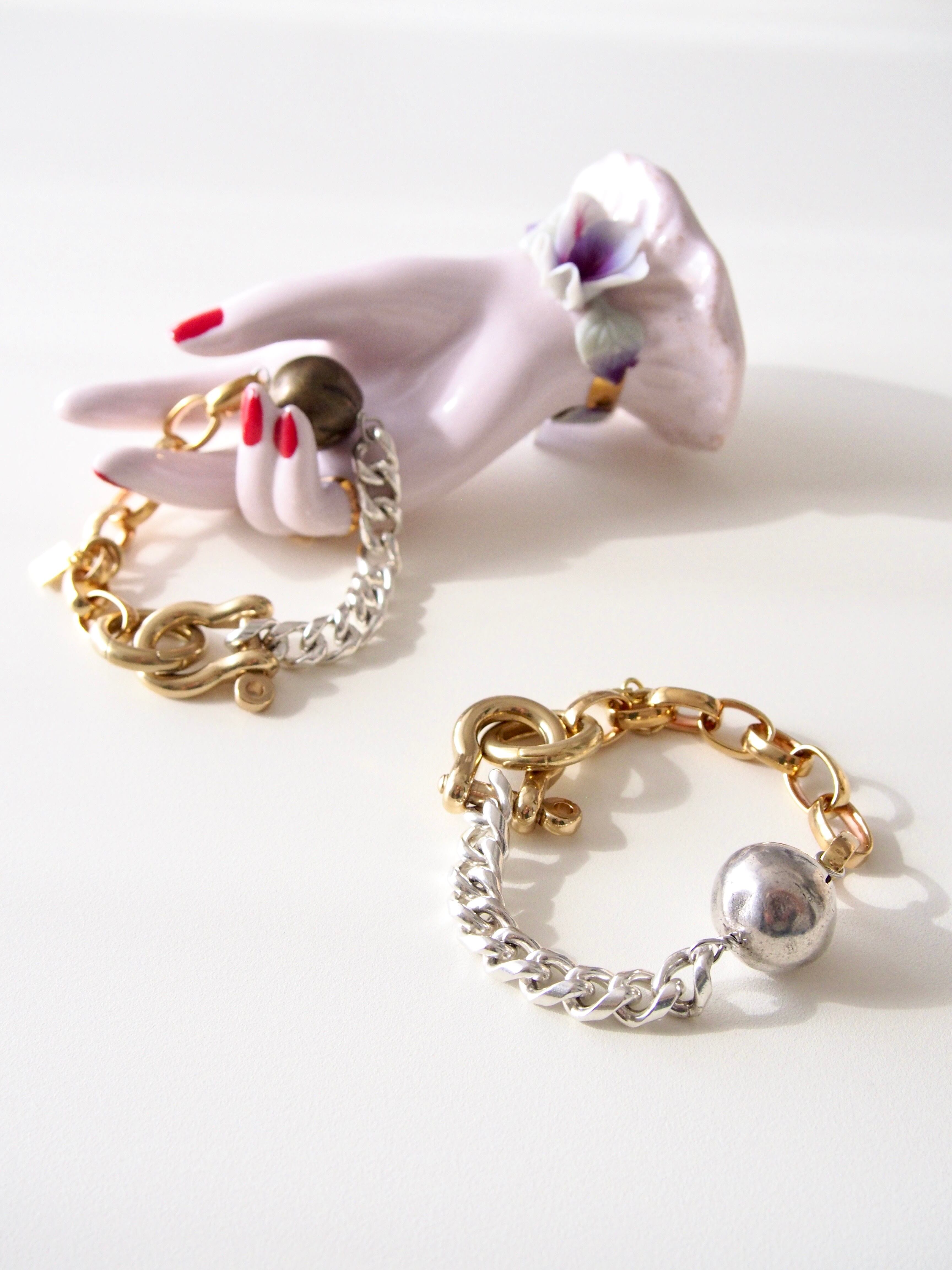 " Charmy HALF &HALF bracelet "