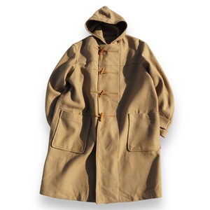 70s～ Camel wool duffle coat