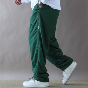 Utility nylon wide pants 1366