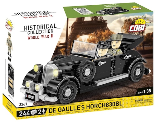 COBI #2261ホルヒ 830BL ド・ゴール (De Gaulle's 1936 Horch 830BL)