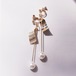 EARRINGS || 【通常商品】 ROD WITH PEARL EARRINGS GOLD || 1 EARRINGS || GOLD || FCF055