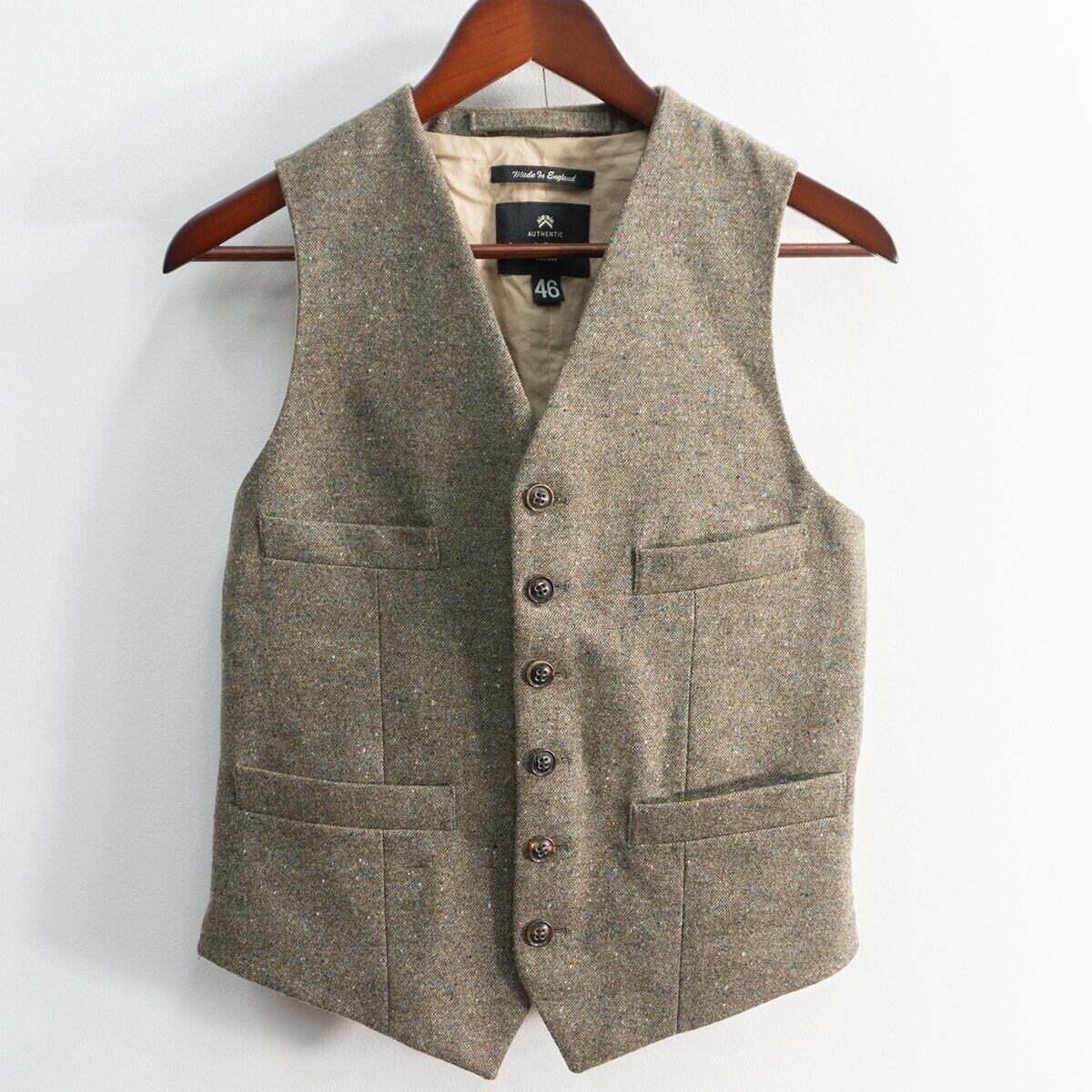maatee & sons air age別注 極上リネンベスト A.I.R.AGE別注】MAATEE＆SONS【極上 リネンベスト】F ネイビー