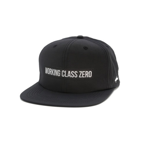 Working Class Zero Standard Logo Taslan Hat ( BLACK )
